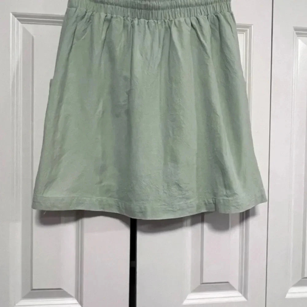 Urban‎ Outfitters Mint Green Cotton Wide Waistband Skirt Small - Picture 3 of 7